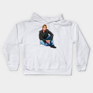 Keith Urban - An illustration by Paul Cemmick Kids Hoodie